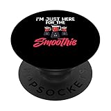 Estoy aquí para el Smoothie Smoothie Recetas Cuencos Perder Peso Licuadora Verdes Fruta PopSockets PopGrip Intercambiable