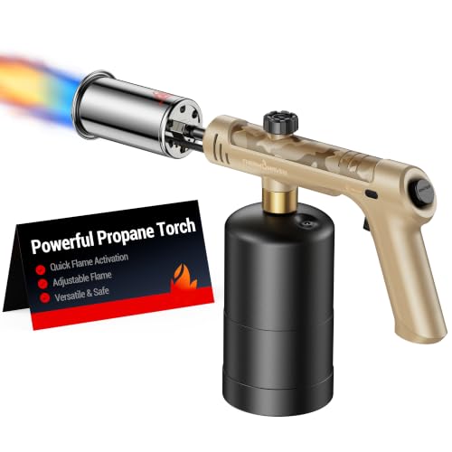 ThermoMaven Propane Torch Gun, One-Touch Max Fire Flame Thrower - image 1