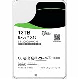 WBOBKO Für 16 TB 14 TB 10 TB 8 TB 6 TB 4 TB 2 TB EXOS 3,5 Zoll SATA3 NAS-Festplatte 6 GB/s 7200 U/min (12 TB ST12000NM001G)