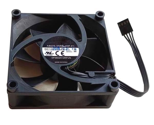 Ventilateur de refroidissement PWM 80mm 12V 0.34A pour boîtier PC