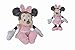 Disney PELUCHE MINNIE TONAL ROSE, 5875816, 25 cm (Lot de 1)