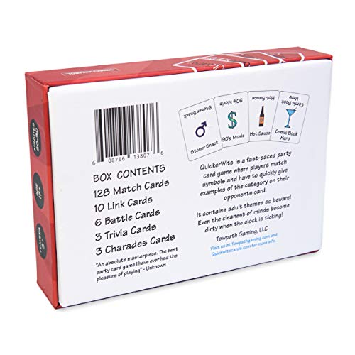 Image of Quickerwits Party Card Game: Keep The Party Going!