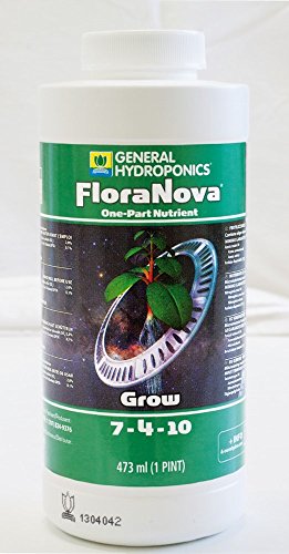 Abono / Fertilizante para Cultivo de GHE FloraNova Grow (473ml)