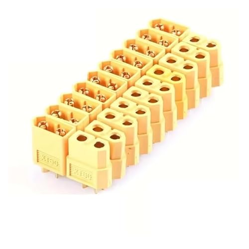 Connecteurs XT60 mâles et femelles en lot de 5 paires pour batterie