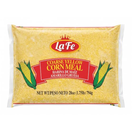 La Fe Coarse Yellow Corn Meal 28oz - Harina De Maiz Amarillo Gruesa