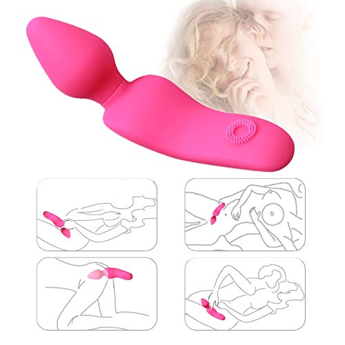 VCKJ-E Ḅü-TT PL-üg ḁn-ḁle gḮṎḈḁttṎlḮ per Ḋônne Prin-Ḉipianti Uô-Mini Ḿḁṧṧ-aggiatori prô-ṧtatici Vetro ṧilḈone gḁy