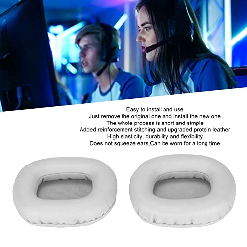 Almofadas de Couro de Proteína Macia para Fone de Ouvido Edifier W800BT W8088BT K800 K830, Almofadas
