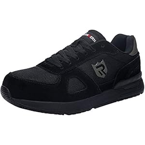 LARNMERN Staal Toed Werkschoenen Veiligheidsschoen Heren Dames, Luchtdoorlatende, Lichtgewicht Anti-Smashing-Schoenen…