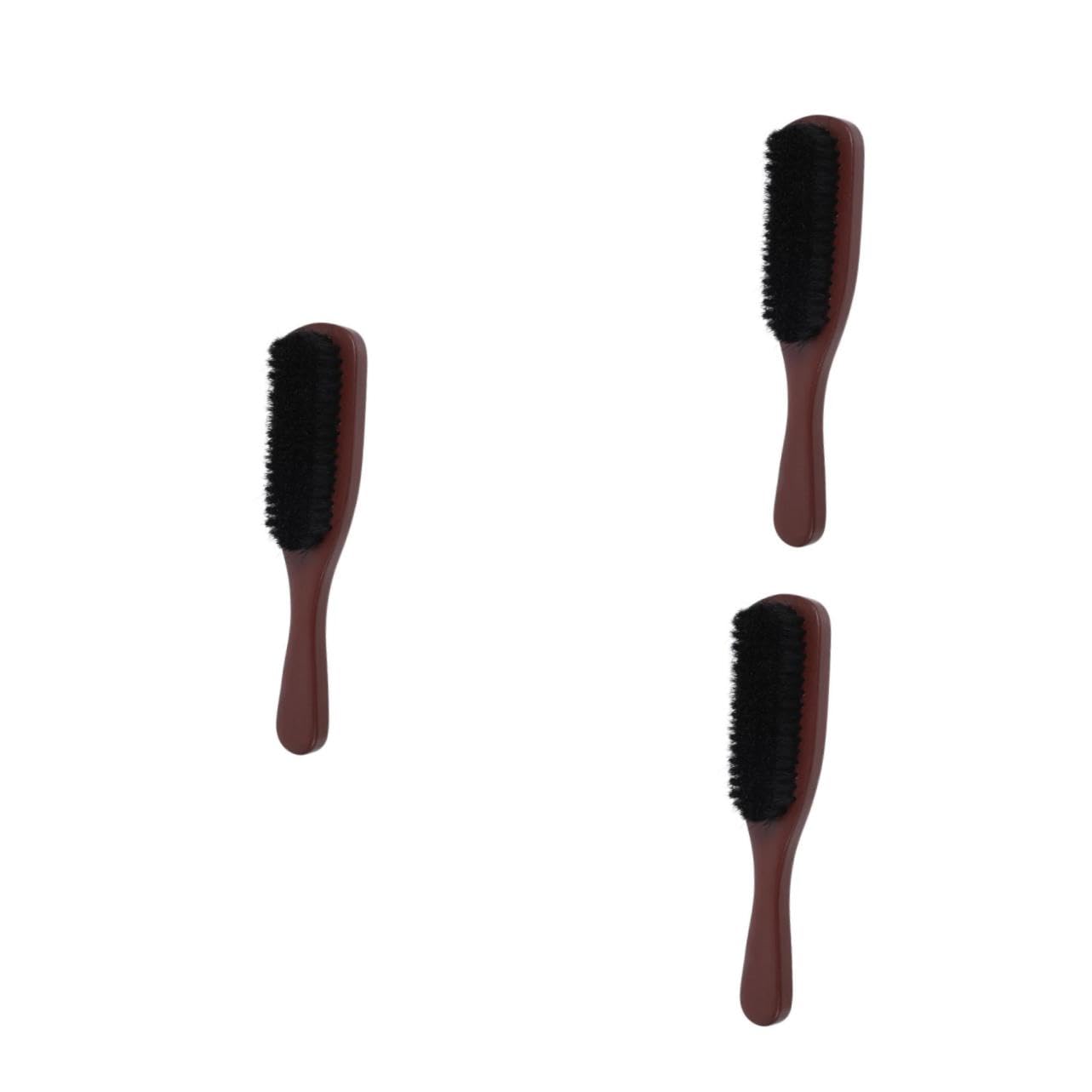 Healeved 3stücke Haarbürste Für Mit Holzgriff Bartbürste Wildschweinborsten Für Dickes Und Lockiges Haar Für Müheloses Entwirren Und Sanfte Pflege Geeignet Für Haartypen