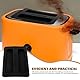 BESTonZON 2 Scheiben Toaster Abdeckung Backutensilien Schutz Sandwich Maschine Teil Sandwich Maker Deckel Brotform Silikagel Haushaltsprodukte