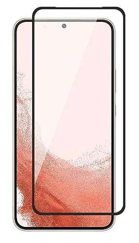 Image of NISHTECH for Samsung Galaxy S22 Plus, S23 Plus 5G (2023) Tempered Glass with Full Edge to Edge Coverage and easy Installation kit