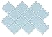 Vapor Arabesque Glass Tile (Sample Swatch)