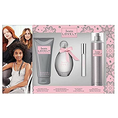 Sarah Jessica Parker Born Lovely EDP 100ml & 10ml, Body Lotion 200ml & Body Mist 236ml