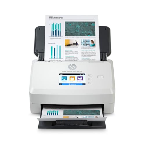 HP ScanJet Enterprise Flow N7000 snw1, Scanner, Einzelblattzufuhr, 80-Blatt ADF, WLAN, LAN, USB, bis zu 7.500 Seiten täglich
