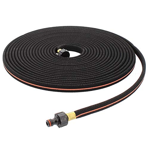 HUGGY TUYAUX Tuyau d'arrosage Micro-poreux Plat - Longueur 7.50 mètres