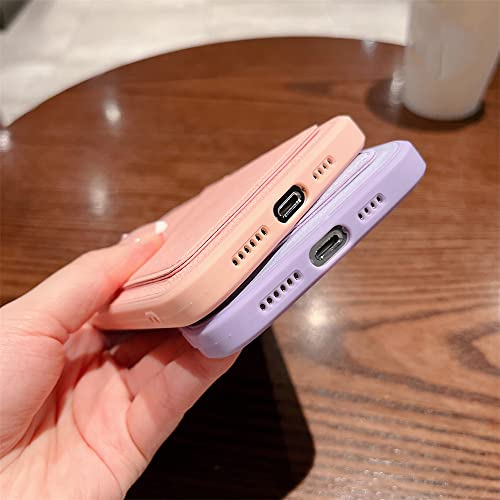 Protège-téléphone iPhone 14 Pro Max silicone antichoc porte-carte