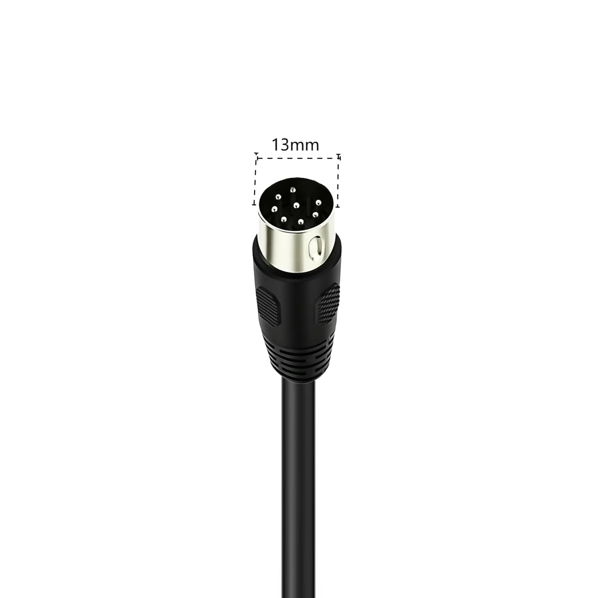 Amazon.co.jp: PIIHUSW ロング8ピン DINケーブル オス-オス MIDI 延長