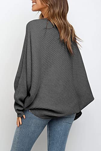 Image of Mafulus Womens Oversized Sweater Fall Winter Slouchy Pullover Jumper Tops