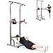 Lx Free Power Tower Dip Station Pull Up Bar - Home Gym Adjustable Multi-Function Fitness Equipment，400LBS