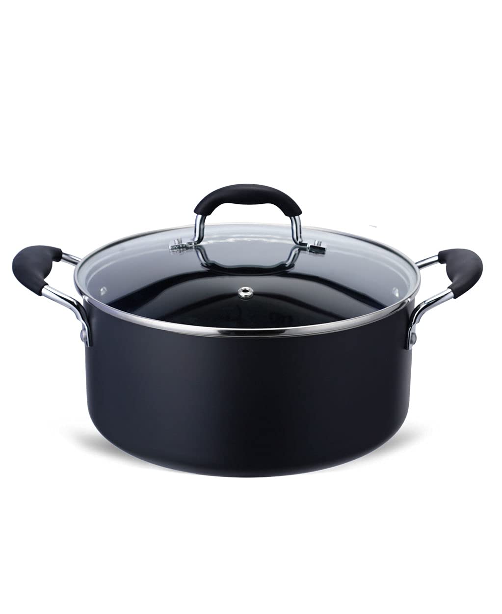 Buy Daikin Coating Nonstick Stock Pot/Stockpot with Lid, Soft Silicone