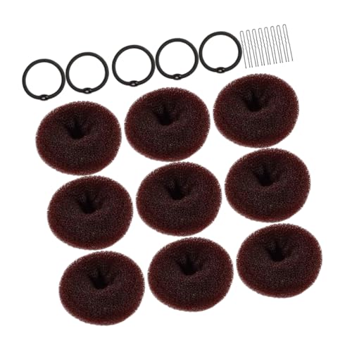 PartyKindom Peinados con Donut Molde para Moños Accesorio Ligero para Mujeres y Niñas para Bodas Oficina y Diario