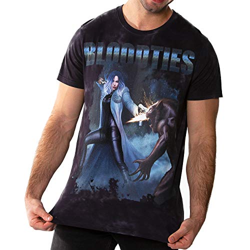 BLAICER Camiseta Underworld para Hombre Manga Corta con Cuello Redondo - T Shirt Selene con Efecto Tie Dye (S) Cover
