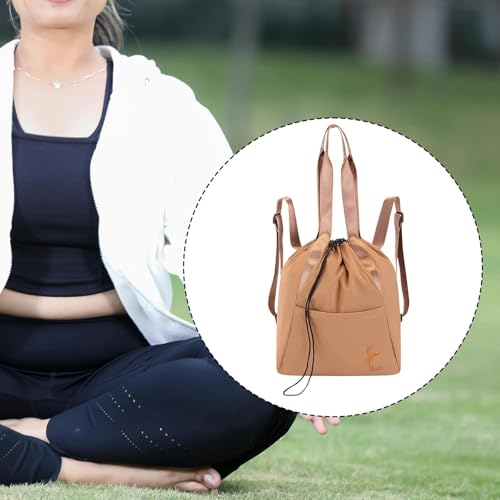 Sac à dos de sport décontracté kaki pour la danse classique - 6