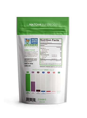 Ujido Japanese Matcha Green Tea Powder - Ceremonial Blend - Packaged In Japan (2 Oz) #TOP1