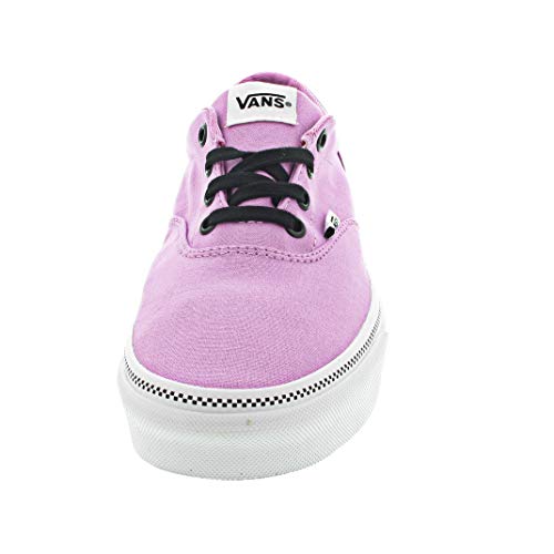 Vans Vans Women's Doheny Seasonal Sneaker, Checker Foxing Orchid White, 2.5 UK