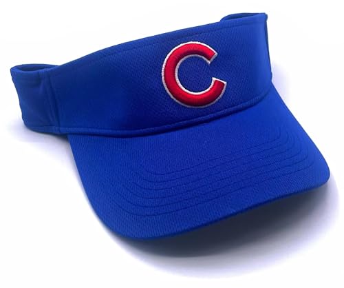 Visera oficial ajustable Chicago Baseball Cubs azul miniatura 1