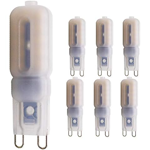 AC 220V Warm White LED G9 Lamp 3W Cover