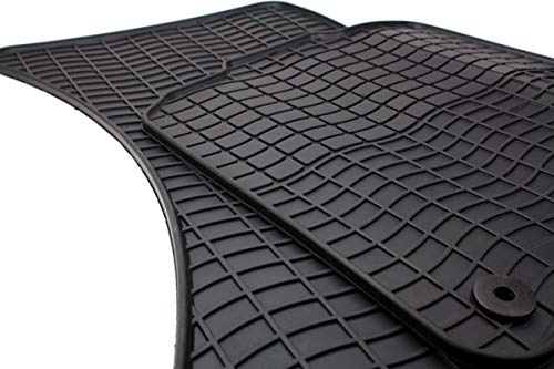 Kfzpremiumteile24 Rubber Mats di qualità Floor