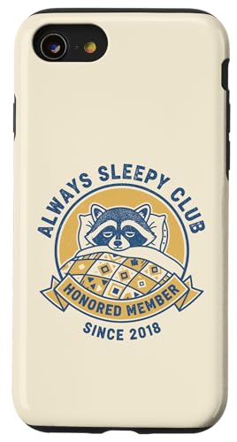 Always Sleepy Club �A���C�O�} �������D�� �ӑĂȃ��[���A �X�}�z�P�[�X iPhone SE (2020) / 7 / 8 �p