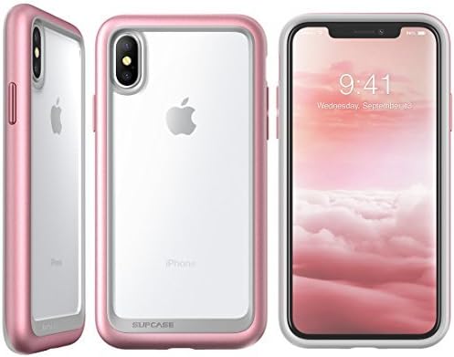 SUPCASE [Unicorn Beetle Style] Case Designed for iPhone X, iPhone XS, Premium Hybrid Protective Clear Case for Apple iPhone X 2017/ iPhone XS 2018 Release (RoseGold)