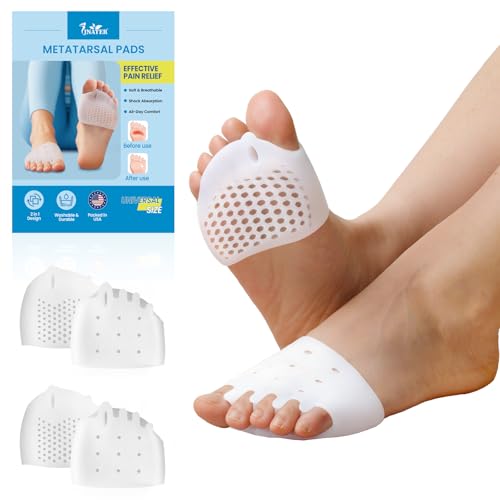 JNATER Toe Separators & Metatarsal Pads for Women & Men
