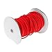 Luzhengyang 4mm Red Elastic Bungee Rope Marine Shock Cord - Tie Down Bungee Cord for Car Truck Roof Racks and Boats - 50m/164ft - 75m