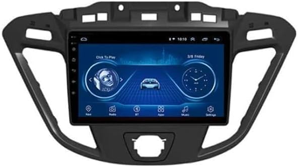 カーラジオステレオ 9 インチ インダッシュ Android 8.1 ナビゲーター MP5 プレーヤー フォード カスタム (201