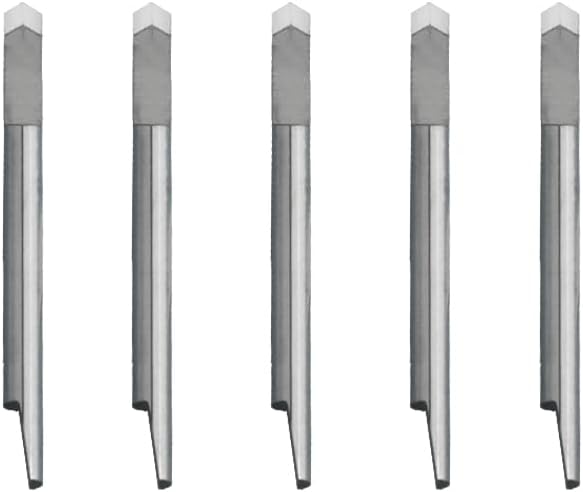 5pcs 30/36/45/60 Degree Double Edge V Shape Summa T summagraphics T Cutting Plotter Vinyl Cutter Blade pin Knife Needle 60° (two face 36 degree)