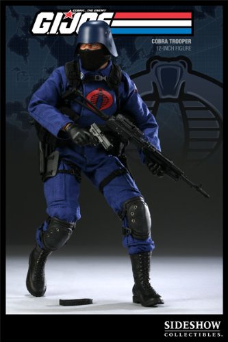 Sideshow GI Joe Collectibles 12 Inch Deluxe Action Figure Cobra Trooper