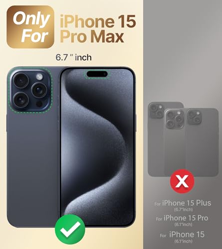 Coque iPhone 15 Pro Max avec double support béquille violette bling bling - 2