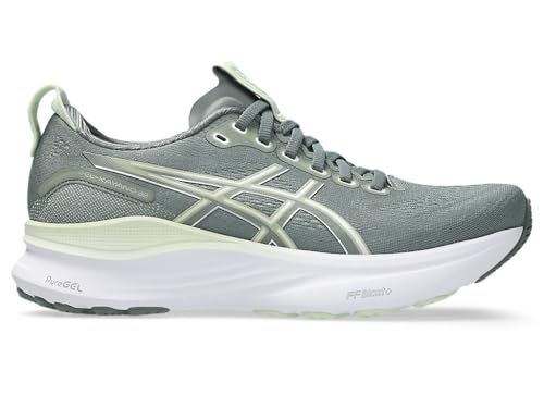 ASICS Women's Sneaker, Monument Blue Whisper Green, 9.5