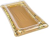 Rubie's Party Buffet Inflatable Cooler, 4.5 Feet x 28", Gold with Confetti