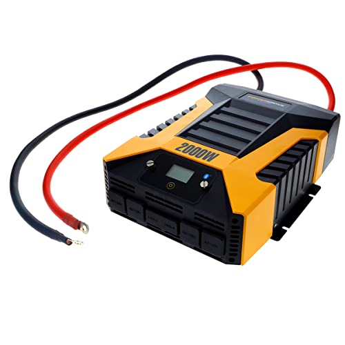 PowerDrive 2000 Watt Power Inverter, PWD2000P with Bluetooth Wireless Tech and Remote Control - Image 6
