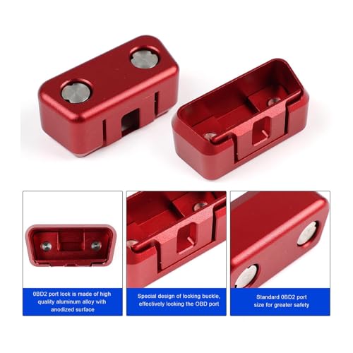 Bloqueo OBD para coches antimanipulación robusto de acero 7