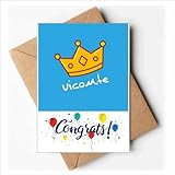 ゴールデン・コールマン お祝いカード結婚式招待メッセージ入り封筒