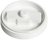 Spears P110 Series PVC DWV Pipe Fitting, Flush Plug, 3' NPT Male