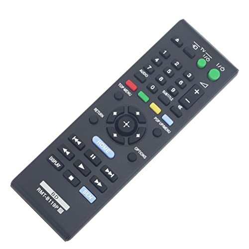 ALLIMITY RMT B119P Replace Remote Control fit for Sony Blu-ray Disc Player BDP-S1100 BDP-S4100B BDP-S1100B BDP-S5100 BDP-S4100 BDP-S390B BDP-S490 BDP-S3100 BDP-S390 BDP-S590 - Image 3