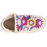 botas mou cuña grises  Mou Botas Summer Eskimo crochet multicolor SW411005A, gris, 38 EU