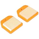 Filtro de Aire para Cortacésped, Filtro de Aire de Repuesto para Cortacésped, Filtro de Aire de Papel, Filtro de Aire para Stihl HS81 HS81R HS86 HS86R...