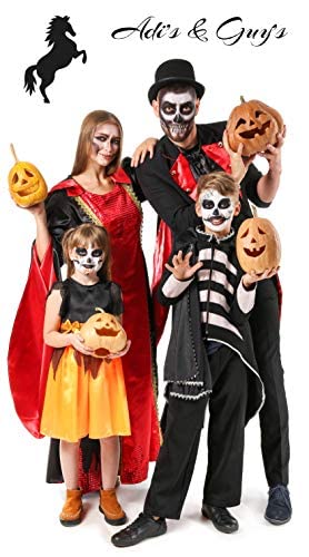 Adis&Guys Face Painting Kit For Kids - 20 Water Based, Quick Dry, Non-Toxic Sensitive Skin Paints, 3 Glitters, 2 Temporary Hair Chalks Combs, 3 Paint Brushes, 40 Stencils, 2 Tattoos Sheets , Face Painting Book 20 Face Paint Kit 20 Face Paint Kit #TOP7